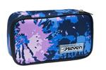 Astuccio Quick Case Seven Freethink Girl, assortito - Grigio, viola fantasia fiori - 23,5 x 11 x 6 cm