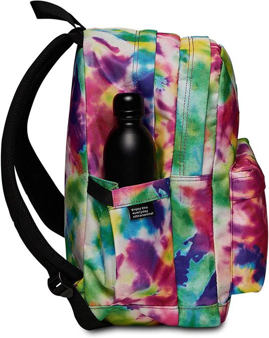 Zaino scuola Invicta Lab Fantasy Invicta Backpack Grs, Tie Dye Rainbow - 30,5 x 39 x 21,5 cm - 6