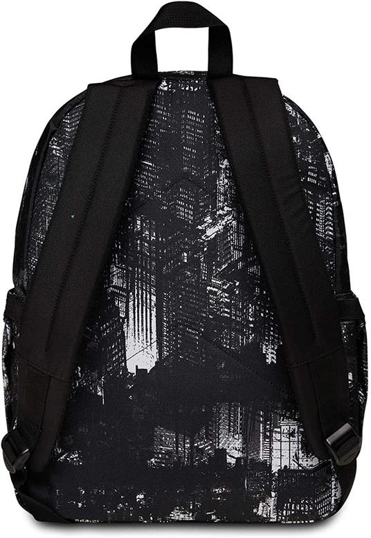 Zaino scuola Jelek Fantasy Invicta Backpack Grs, City Black - 32 x 43 x 25 cm - 4