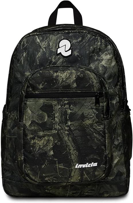 Zaino scuola Jelek Fantasy Invicta Backpack Grs, Foliage Green - 32 x 43 x 25 cm