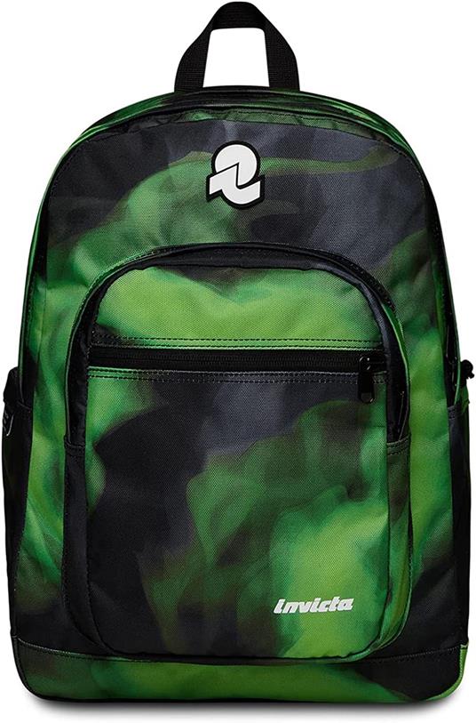 Zaino scuola Jelek Fantasy Invicta Backpack Grs, Smoky Green - 32 x 43 x 25 cm
