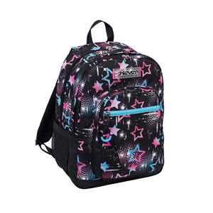 Cartoleria Zaino scuola Freethink con Ringl Light Seven Liquid Paint, Pirate Black - 33 x 44 x 20 cm Seven