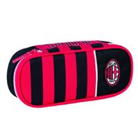 Portapenne Tech Shin Portapenne Seven Round Plus Big Tech - Bustina Scuola Con Taschino Zip E Elastici Bustina Penne Brillantinata