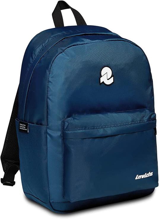 Zaino scuola Carlson Plain Invicta Backpack Grs, Moonlit Ocean - 30 x 41,5 x 18 cm - 2