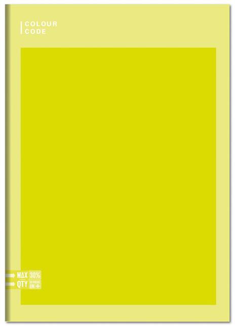 Quaderno con fogli interni con 4 fori. Colour Code - 22 x 29,5 cm
