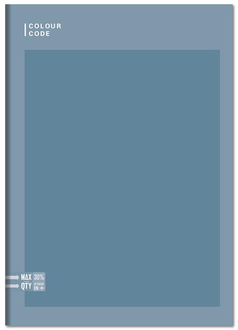 Quaderno con fogli interni con 4 fori. Colour Code - 22 x 29,5 cm - 4