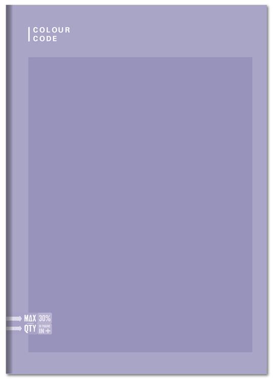 Quaderno con fogli interni con 4 fori. Colour Code - 22 x 29,5 cm - 6