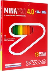 Pastelli Minapro 4.0 # - Scatola 18 Pz Seven Pastelli