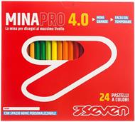 Pastelli Minapro 4.0 # - Scatola 24 Pz Seven Pastelli+D4