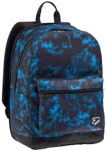 Cartoleria Zaino Reversible New Backpack Grs Earphones Wireless Seven Pixelsp, Turchese Fluo Seven