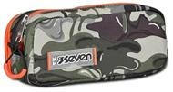Astuccio Bustina Doppia zip Seven Lightventure, fantasia mimetica