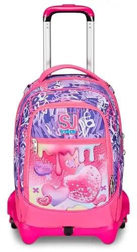 Zaino Trolley Jack-3Wd+ Sj Gang Sphere Full Girl, Violet