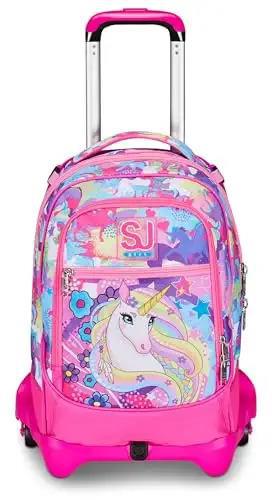 Zaino Trolley Jack-3Wd+ Sj Gang Unibraid, Fluo Fuxia