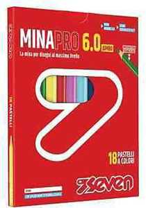 Cartoleria Pastelli Minapro 6.0 # - Scatola 6 Pz Seven Pastelli Seven