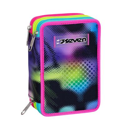 Astuccio 3 Zip Seven Write Down, 12,5 x 20 x 7 cm