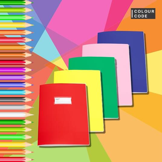 Quaderno A4 Maxi 96/100 righe CoverPro – quaderno scuola resistente copertina coprente - 2