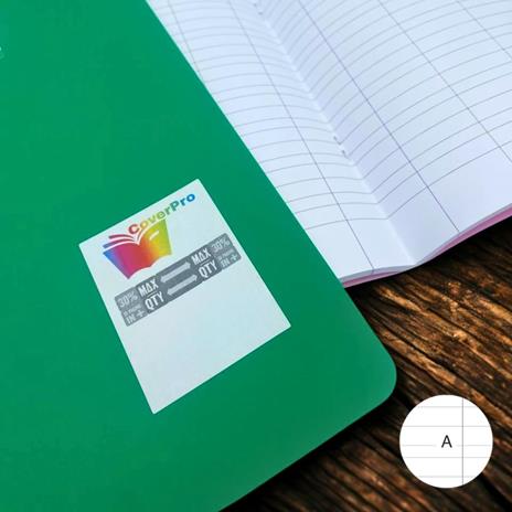 Quaderno A4 Maxi 96/100 righe CoverPro – quaderno scuola resistente copertina coprente - 3