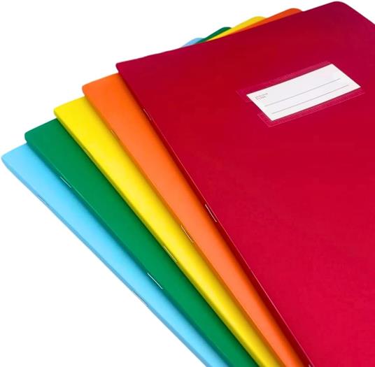 Quaderno A4 Maxi 96/100 righe CoverPro – quaderno scuola resistente copertina coprente - 4