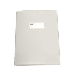 Cartoleria Quaderno A4 Maxi 96/100 R Ppl Trasparente Neutro Colour Code Cove - a quadretti 5mm, 21 x 29.7 cm Colour Code
