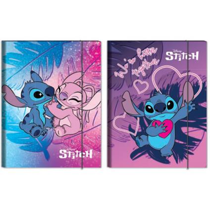 Cartellina Elastica Ds01 Lilo & Stitch, 25 x 34 x 1 cm