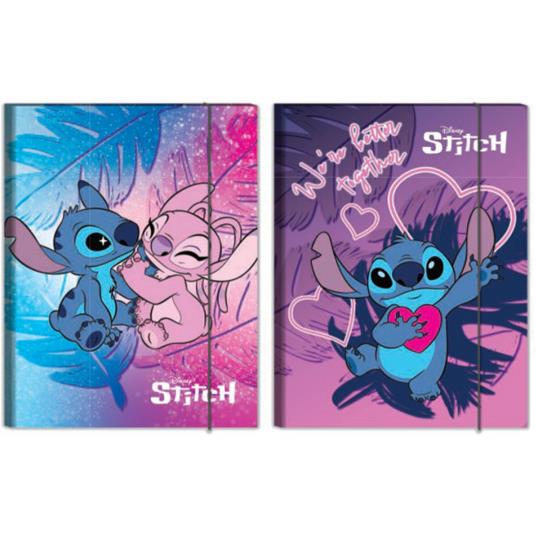 Cartellina Elastica Ds01 Lilo & Stitch, 25 x 34 x 1 cm