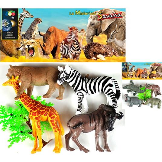 4 Animali Savana In Busta (50883)