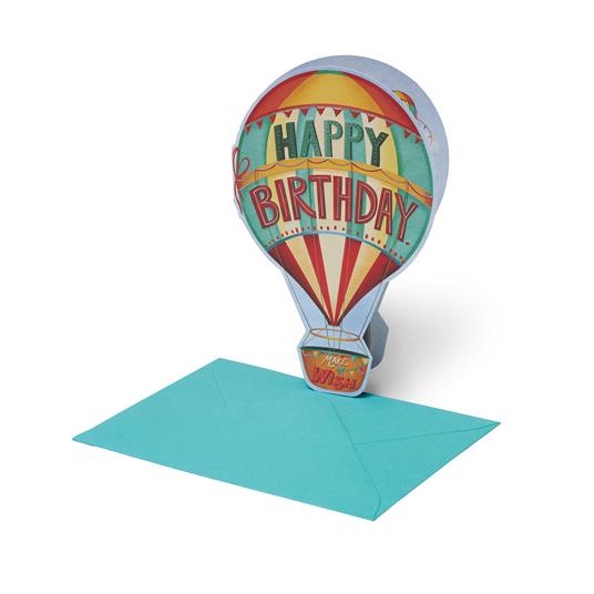 Biglietto auguri Palloncini Legami, Lovely Greeting Cards Air Balloon - 11,50 x 17 cm - 2