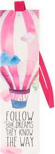 Idee regalo Segnalibro Legami Booklovers con elastico. Mongolfiera. Air Balloon Legami