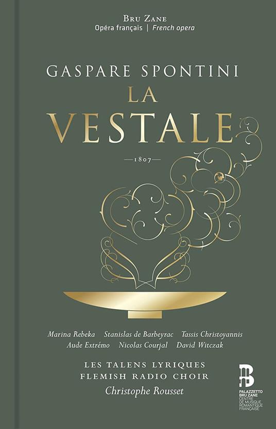 La Vestale - CD Audio di Gaspare Spontini,Les Talens Lyriques