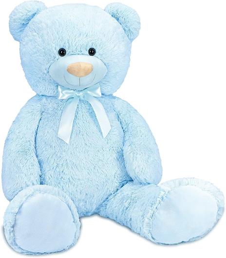 Orsetto Cleo Cm 96 Peluche Azzurro (ODG876) - 3