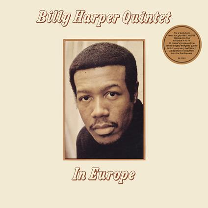 In Europe - Vinile LP di Billy Harper