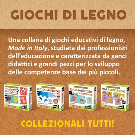 Headu - I Colori Dei Piccoli - Colori e Gradazioni per i Piccoli, Gioco Educativo per bambini dai 2 ai 4 anni - 5