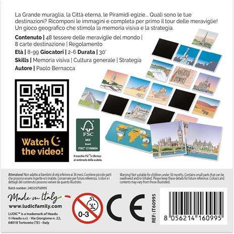 Ludic - Quo Vadis - Il Gioco delle Meraviglie del Mondo - 2