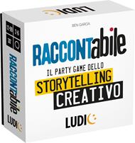 Ludic - RaccontAbile - Il Party Game dello Storytelling Creativo - Gioco di Società 2-6 Giocatori, Anni 12+