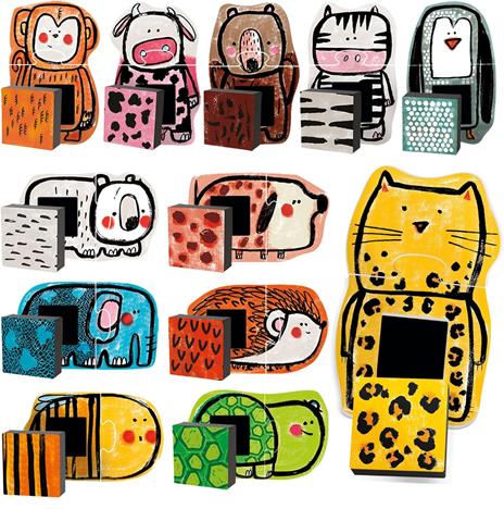 Headu - Come si Vestono, Osservazione e Memoria per i più Piccoli, Un Gioco Educativo per Bambini dai 2 ai 4 anni - 2