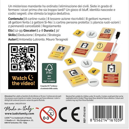 Ludic - FantaNome -Nomi, cose, e fantasia!! - da 2 a 6 Giocatori - 2