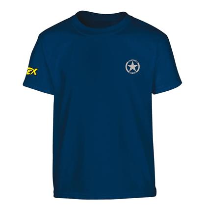 T-Shirt Tex. Distintivo Ranger Stella Petto, Logo Su Manica
