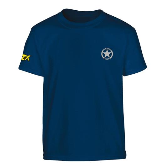 T-Shirt Tex. Distintivo Ranger Stella Petto, Logo Su Manica