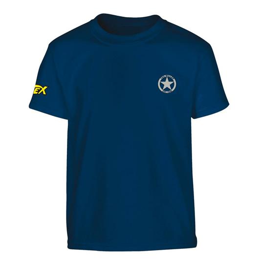 T-Shirt Tex. Distintivo Ranger Stella Petto, Logo Su Manica