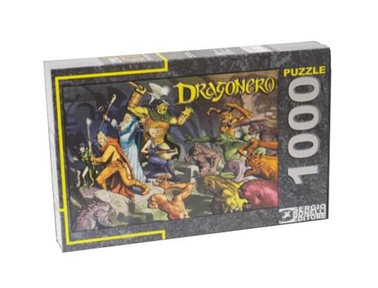 Dragonero Battaglia Nel Dungeon Puzzle 1000 Pz 70 X 50 Cm