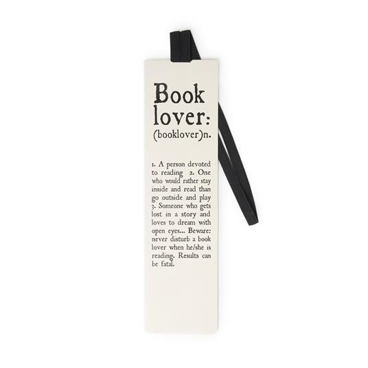 Segnalibro Legami Booklovers con elastico. Amante dei libri. Book Lover -  Legami - Idee regalo