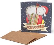 Biglietto auguri Legami Christmas, Palla di Natale - 7x7 cm