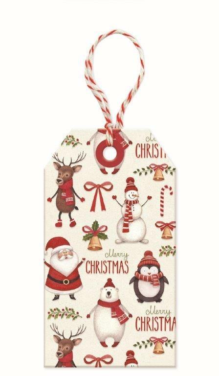 Set 10 etichette chiudipacco Legami Christmas - Fantasie Assortite - 5