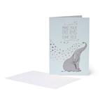 Biglietto auguri Felicità Elefante Legami, Happiness Greeting Cards Elephant - 11,50 x 17 cm