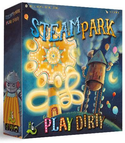 Steam park Play dirty. Gioco da tavolo