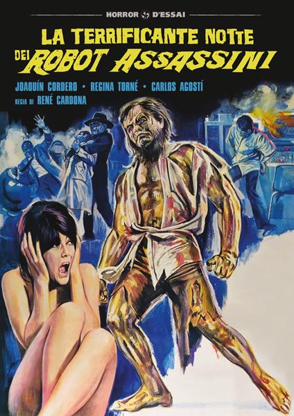 La terrificante notte dei robot assassini (DVD) di Renè Cardona - DVD