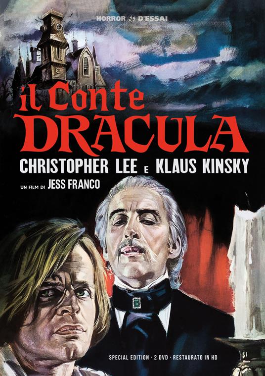 Il Conte Dracula (Special Edition) (2 DVDd) (Restaurato In Hd) di Jesus Franco - DVD