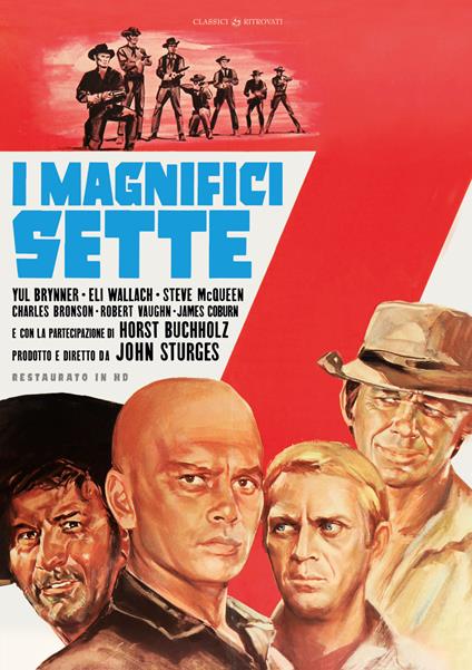 I Magnifici Sette (DVD Restaurato In Hd) di John Sturges - DVD