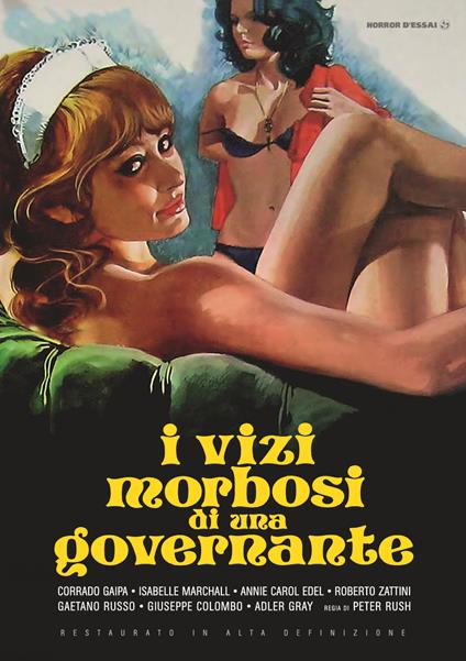 Il Vizi Morbosi Di Una Governante (Restaurato In Hd) (DVD) di Filippo Walter Ratti - DVD