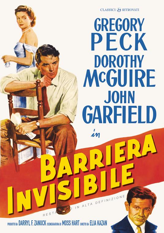 Barriera invisibile. Restaurato in HD (DVD) di Elia Kazan - DVD